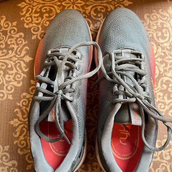 Ryka Gray and Pink Athletic Shoes - Picture 1 of 6